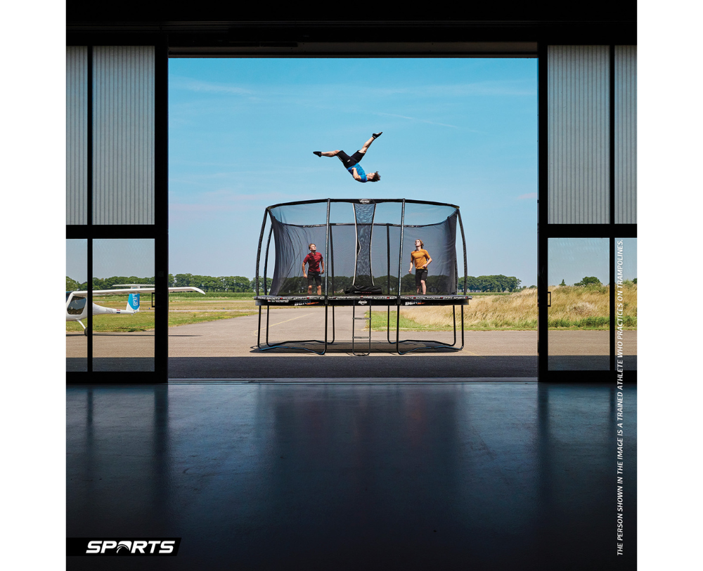 BERG Rectangle Above Ground Trampoline BERG Trampoline