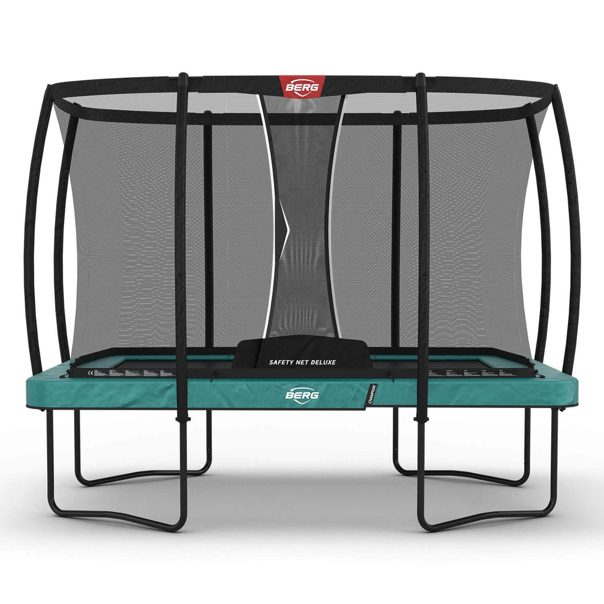 verdrievoudigen Luik Lastig BERG Ultim Champion 10x16' Rectangular Above Ground Trampoline + Safet