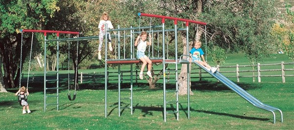 Monkey Bar T-Swing with Super Deck