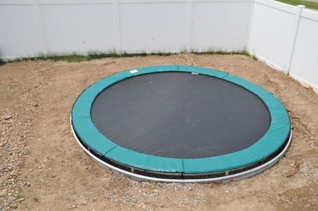 Inground Trampoline Installation