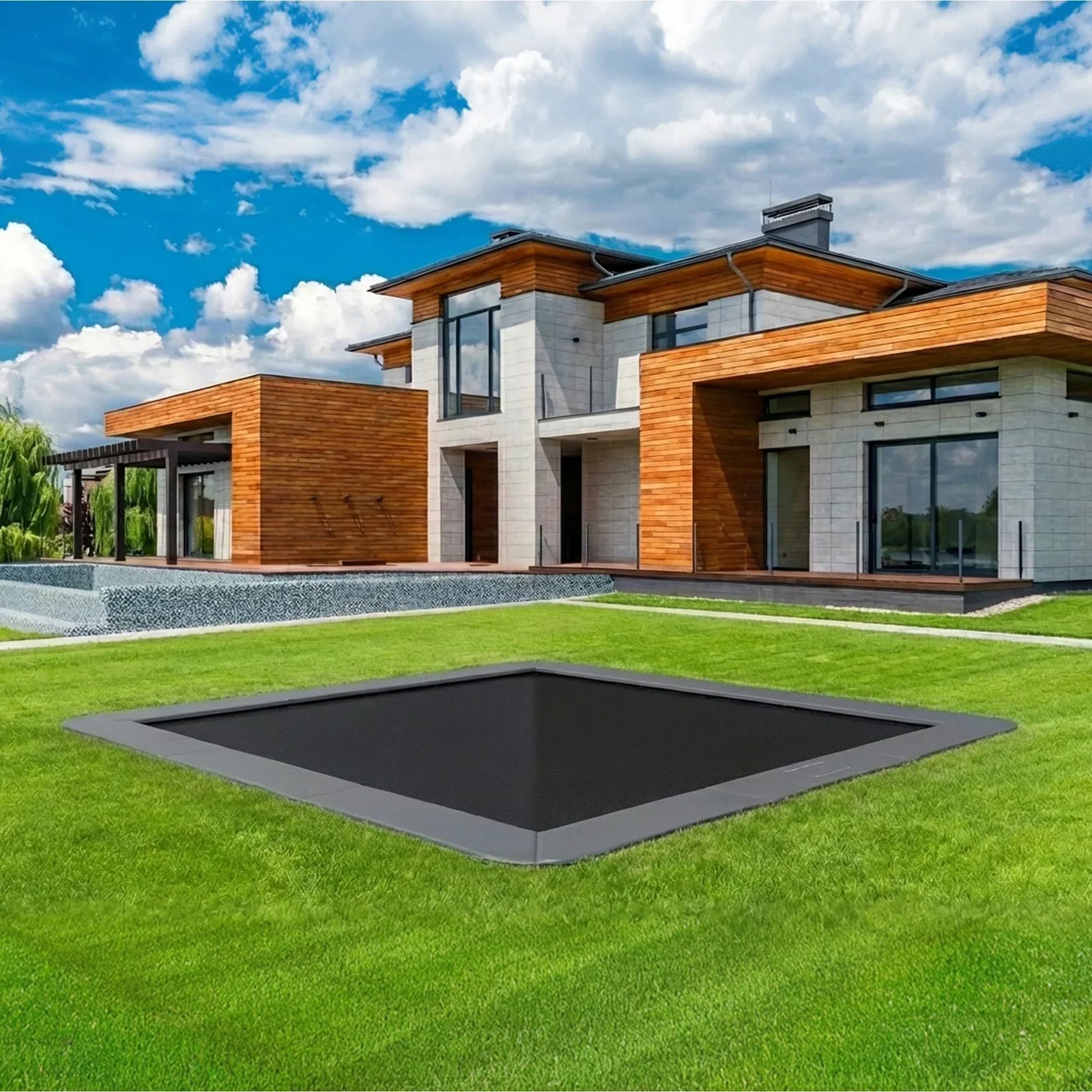 15x15 trampoline