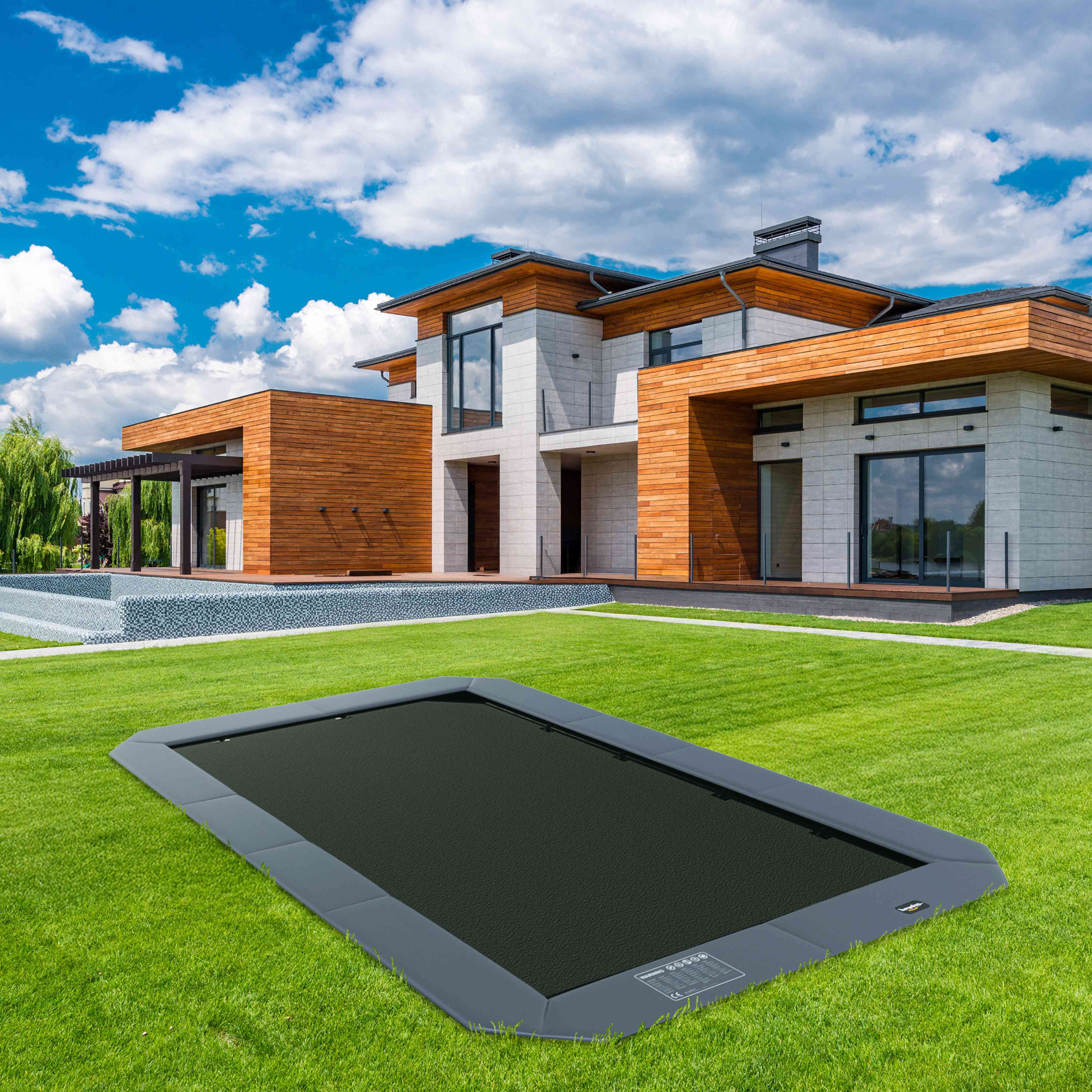 12x18' Avyna In-Ground Trampoline