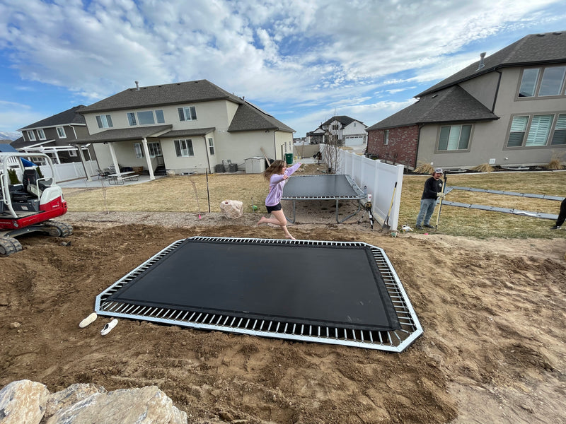 High Quality In-Ground Trampolines for Gymnastics