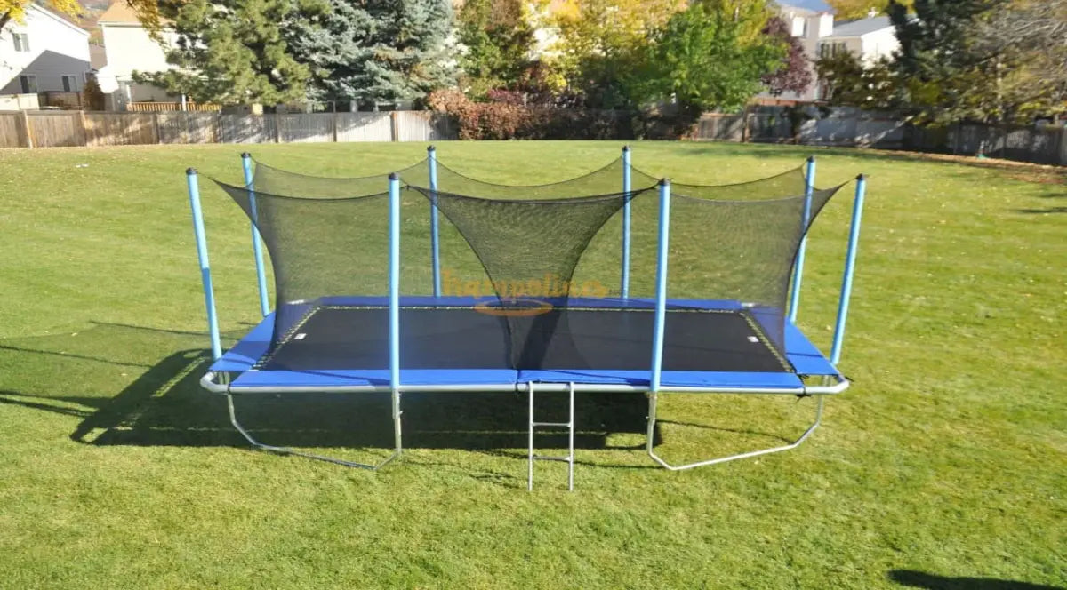 Round vs Rectangular Trampoline