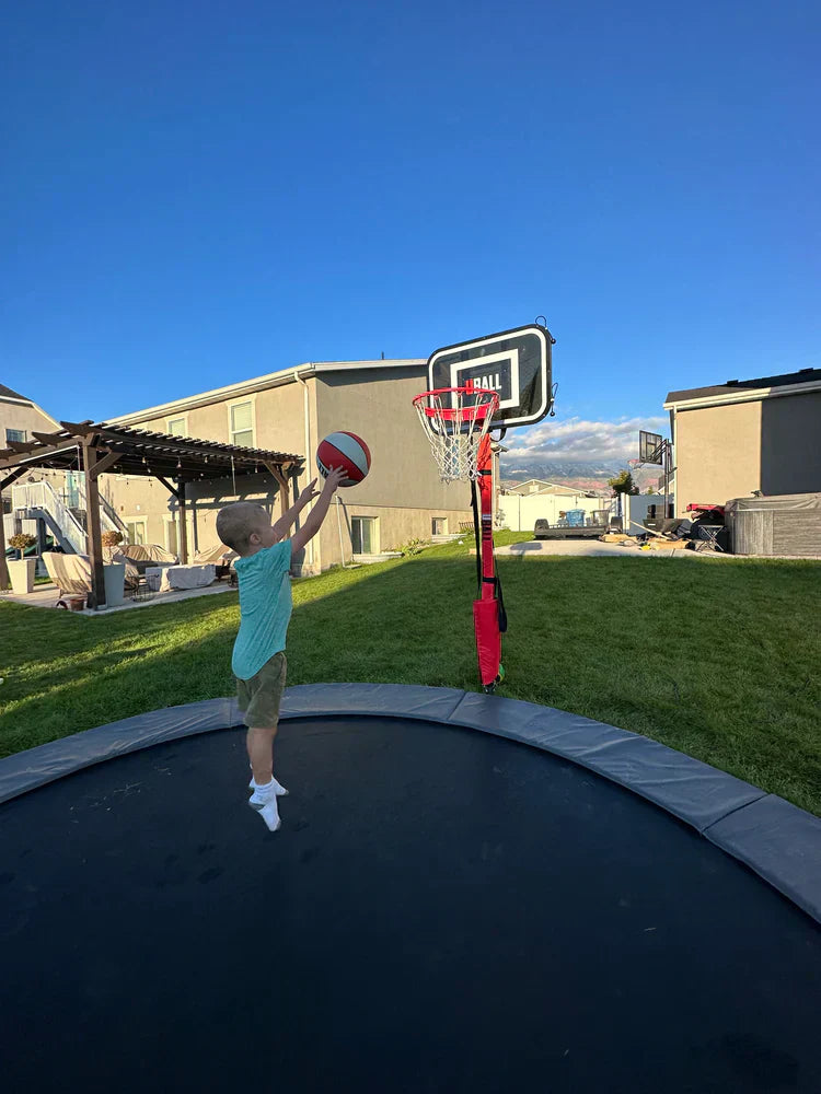 in-ground trampoline Jumping