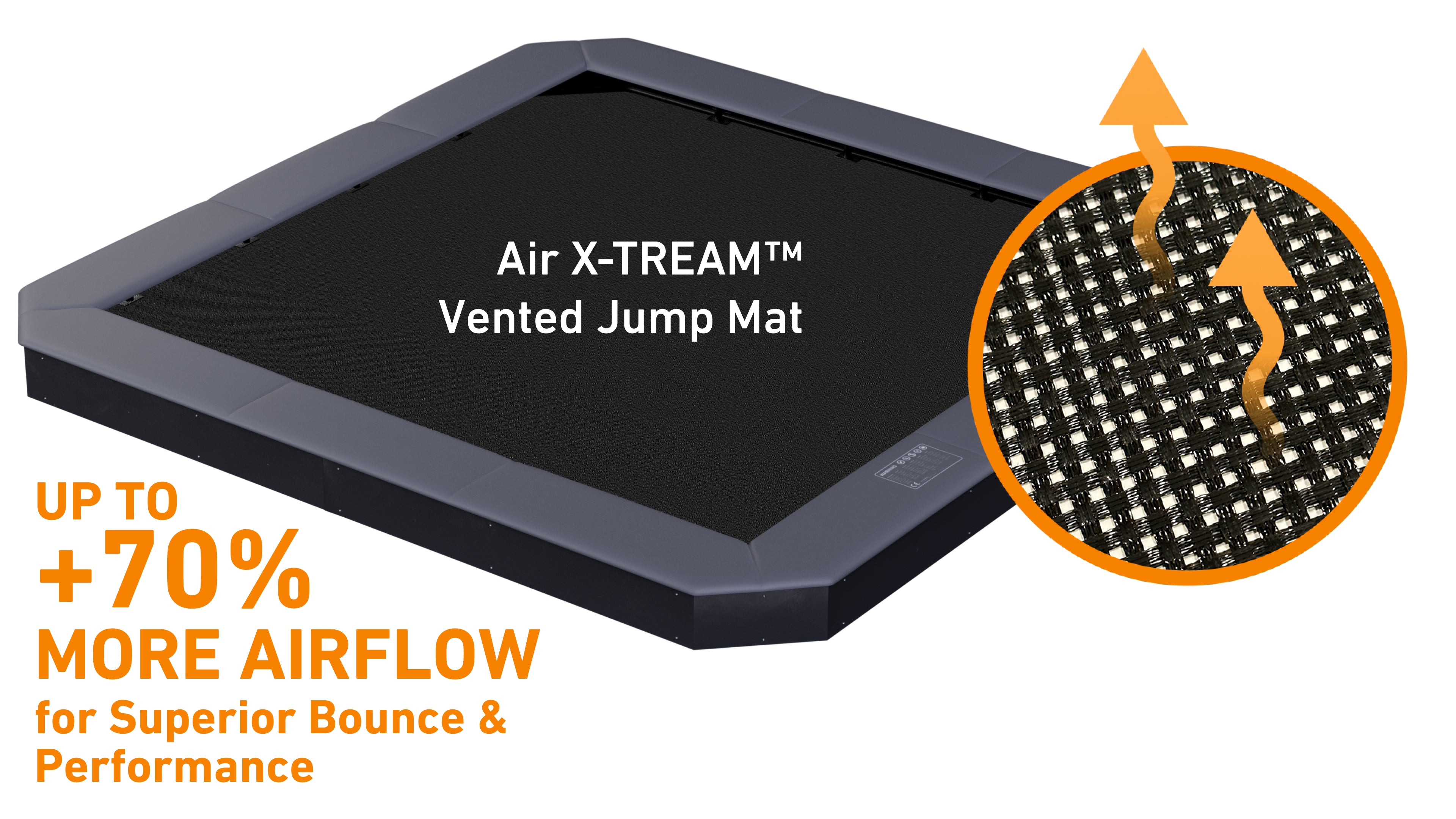 Air X-TREAM Jumping Mat Advantage