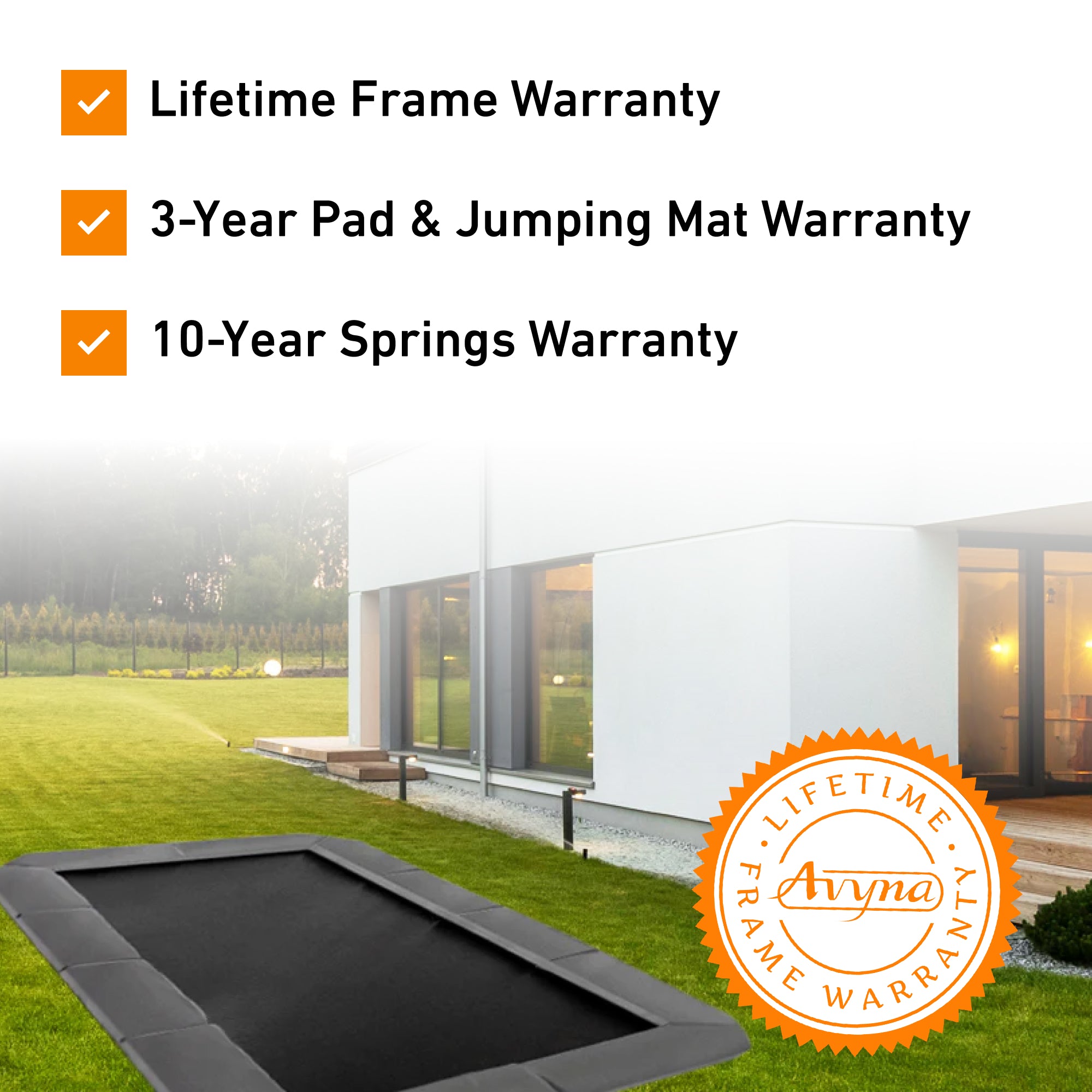 10'x14' Rectangle In-ground Trampoline Spring Bundle Sale