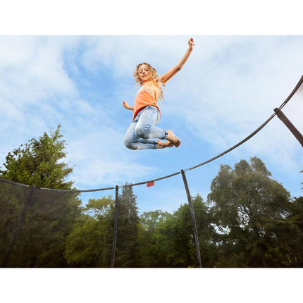 BERG Grand Champion 17' Oval Above Ground Trampoline + Safety Net Deluxe