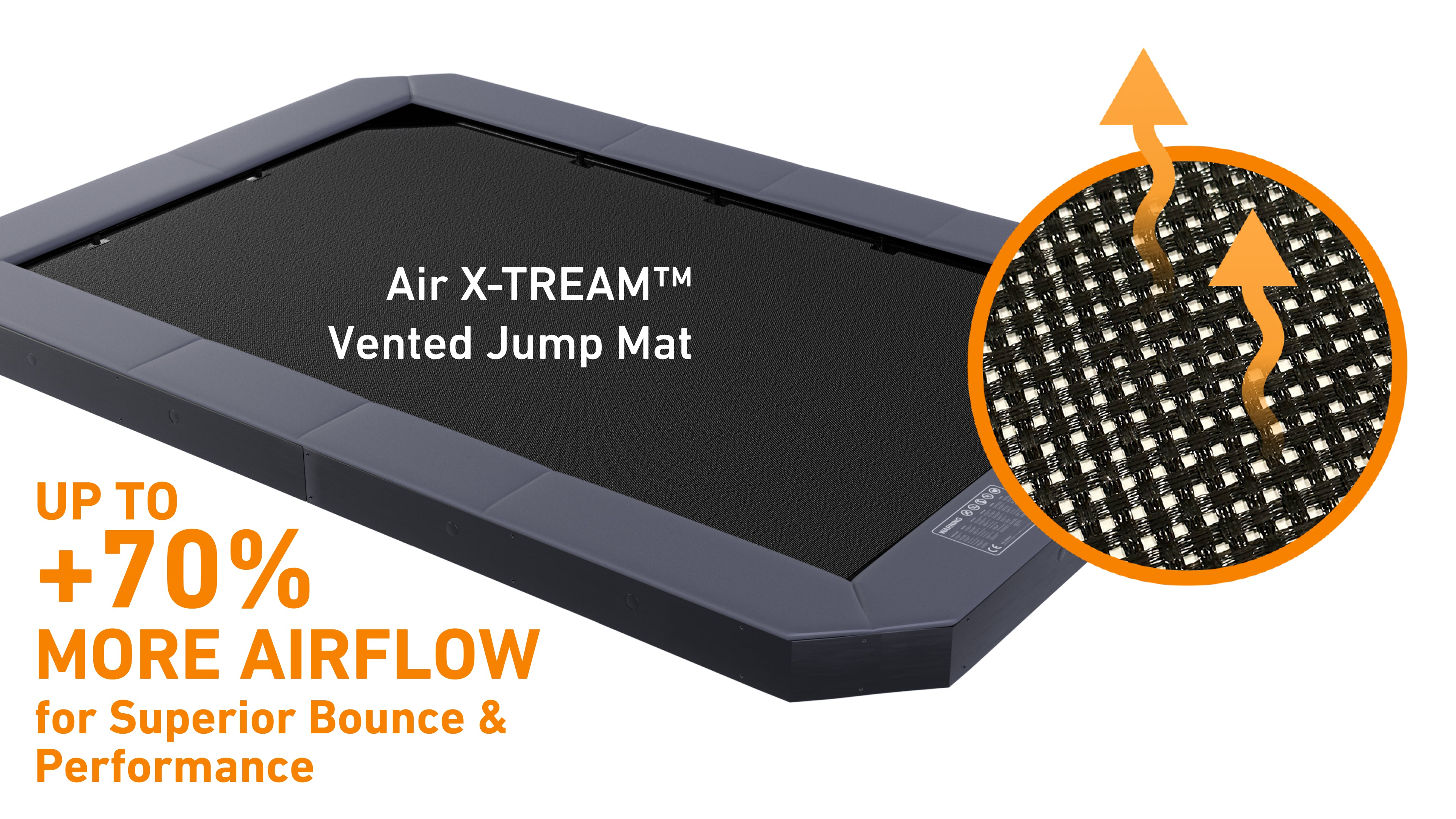 Air X-TREAM™ Jumping Mat Advantage