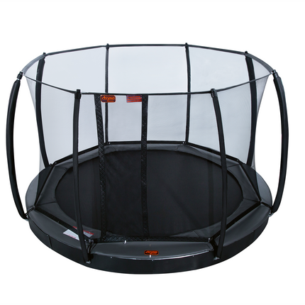 Ultimate Bundle Sale! 12' Round Pro-Line Inground Trampoline + LED Lights + Cover