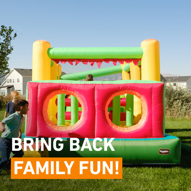 Rainbow Rush Obstacle Slide