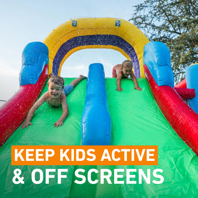 Rainbow Rush Obstacle Slide