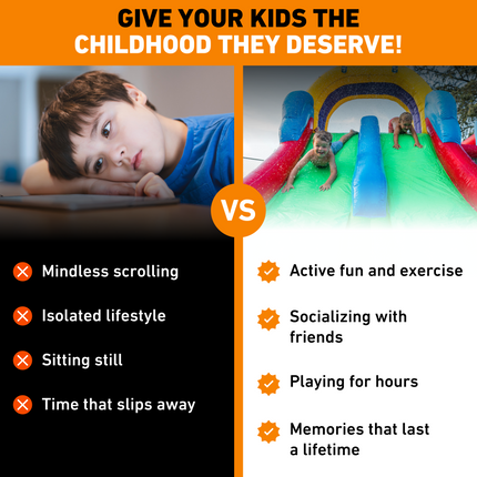 Rainbow Rush Obstacle Slide