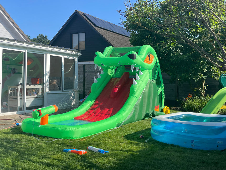 Dragon's Lair Waterslide | Dragons Splash Inflatable Waterslide For Sale