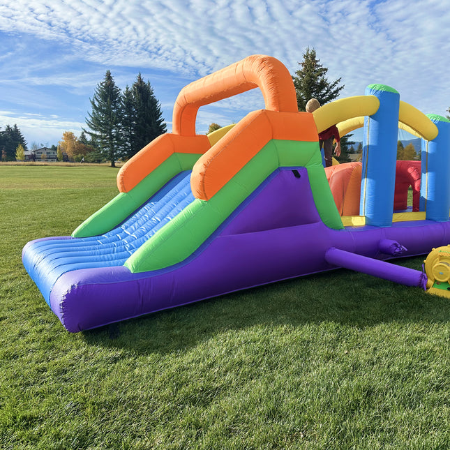 Rainbow Rush Obstacle Slide