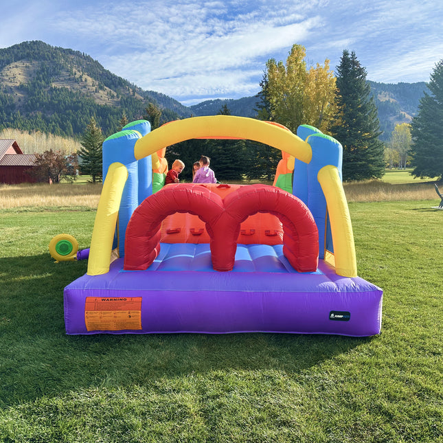 Rainbow Rush Obstacle Slide