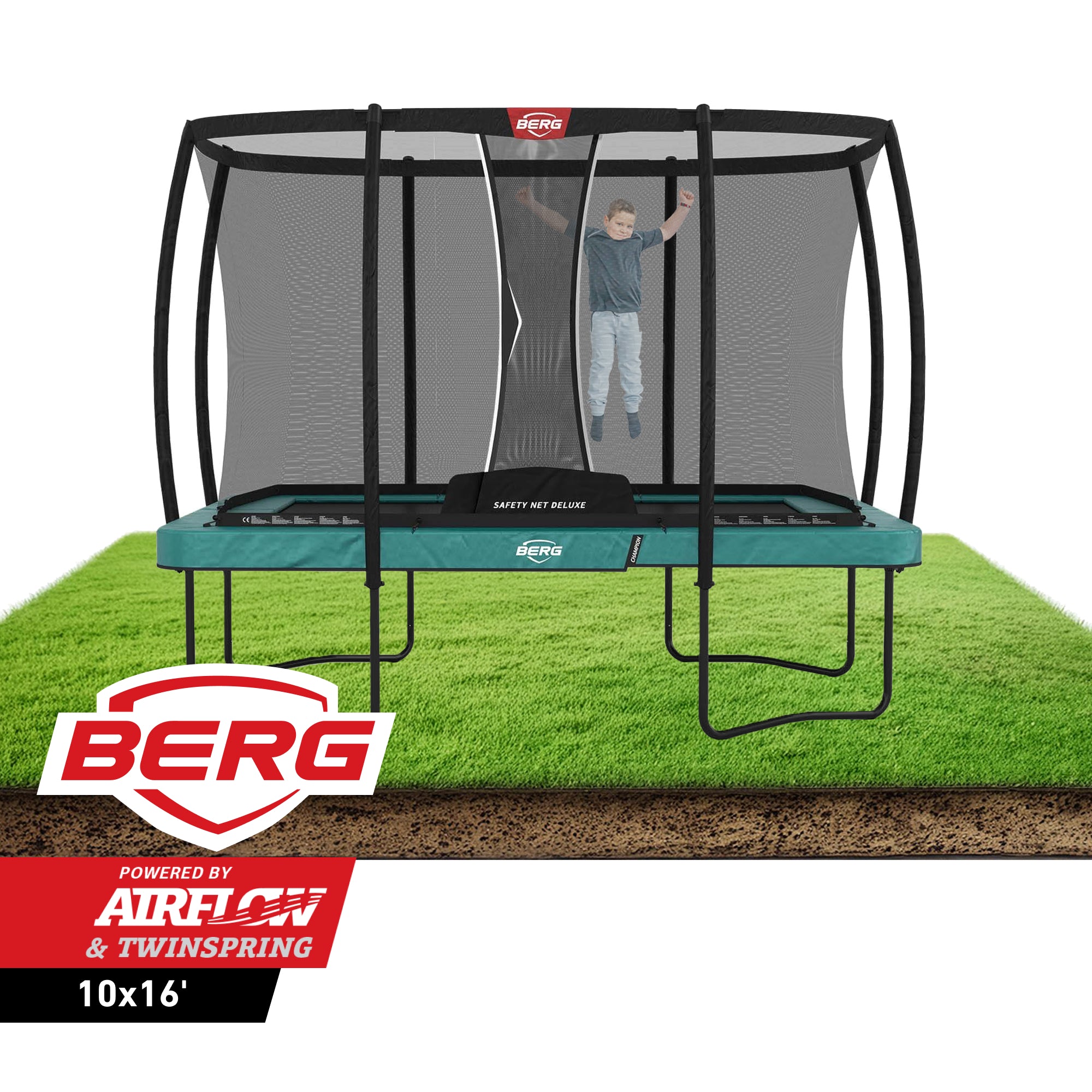BERG Trampolines | BERG Rectangular Above Ground Trampoline