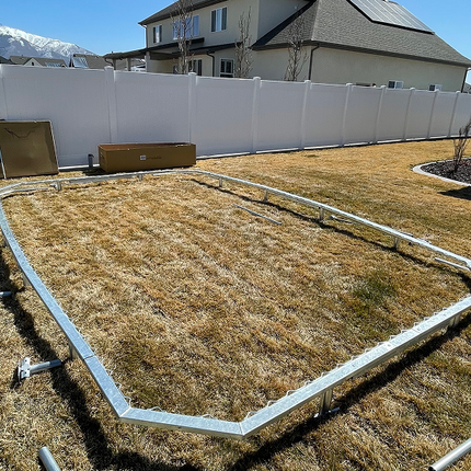 trampoline installation