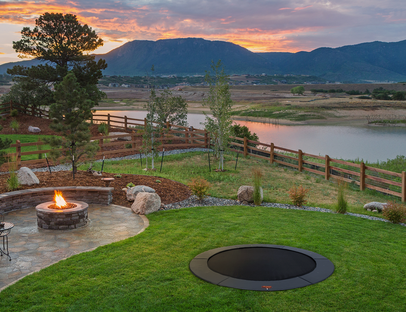 15' Round Pro-Line Avyna Inground Trampoline