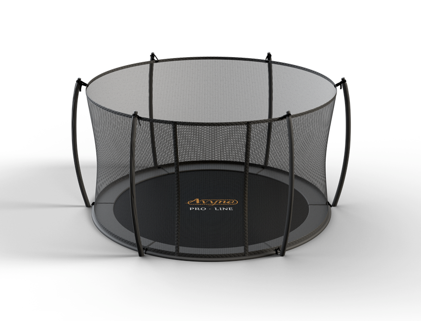 Avyna Curved Pole Safety Enclosure Net System | Trampolines
